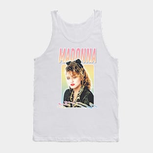 Madonna \/\ Original 80s Vintage Style Design Tank Top